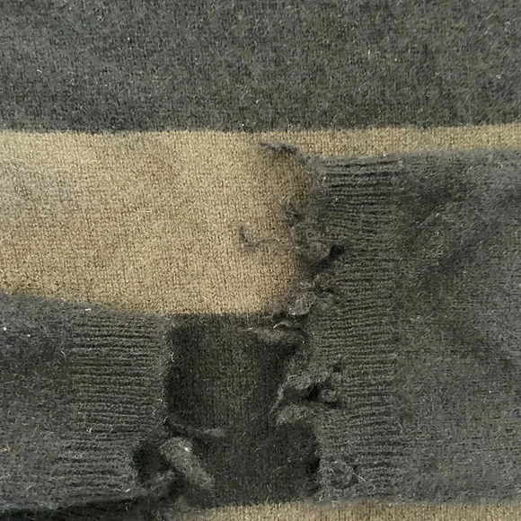 RtA Juno Cashmere cold shoulder hoodie sweater - Picture 8 of 10